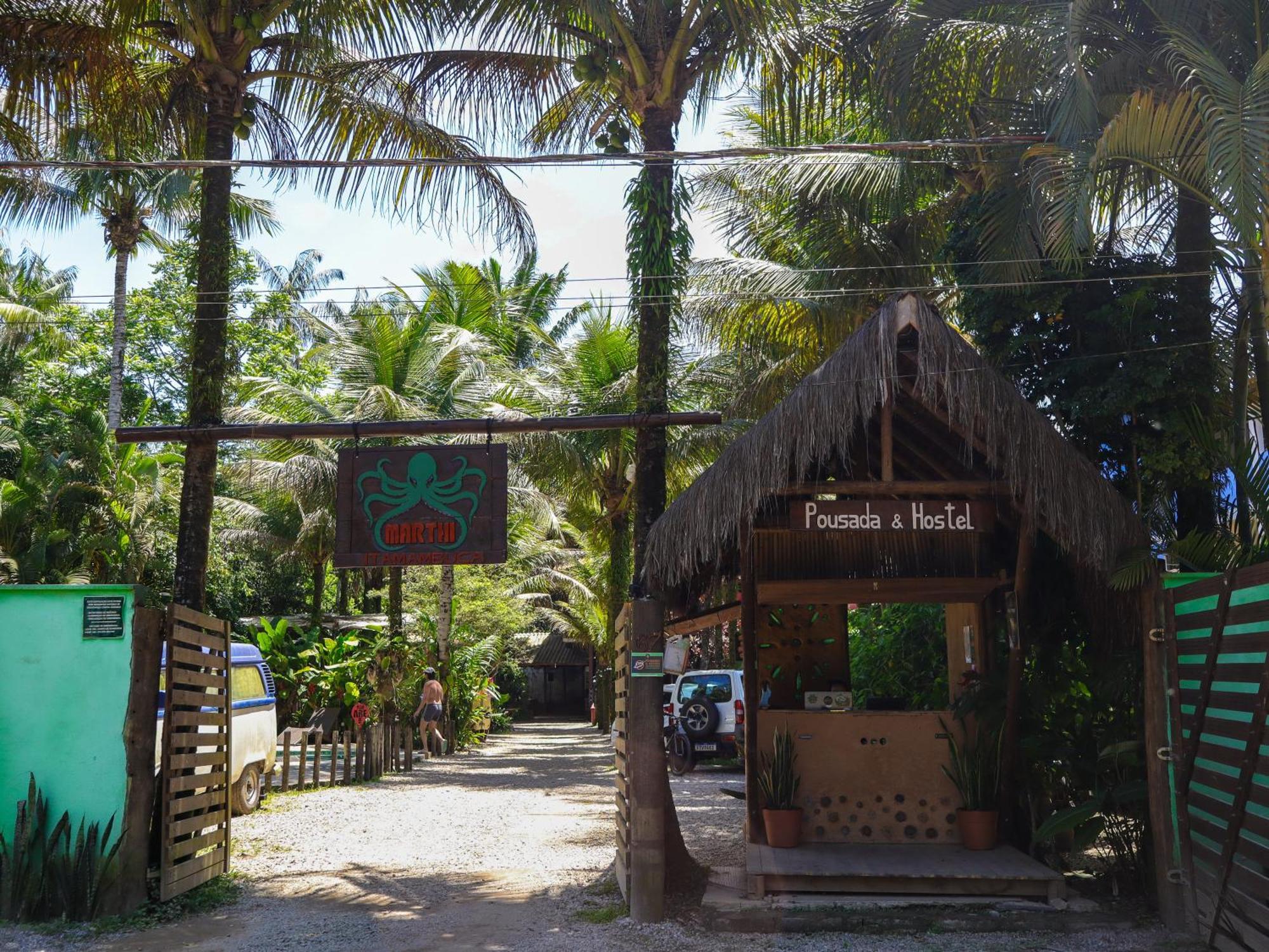 Hostel Marthi Itamambuca ウバトゥバ エクステリア 写真
