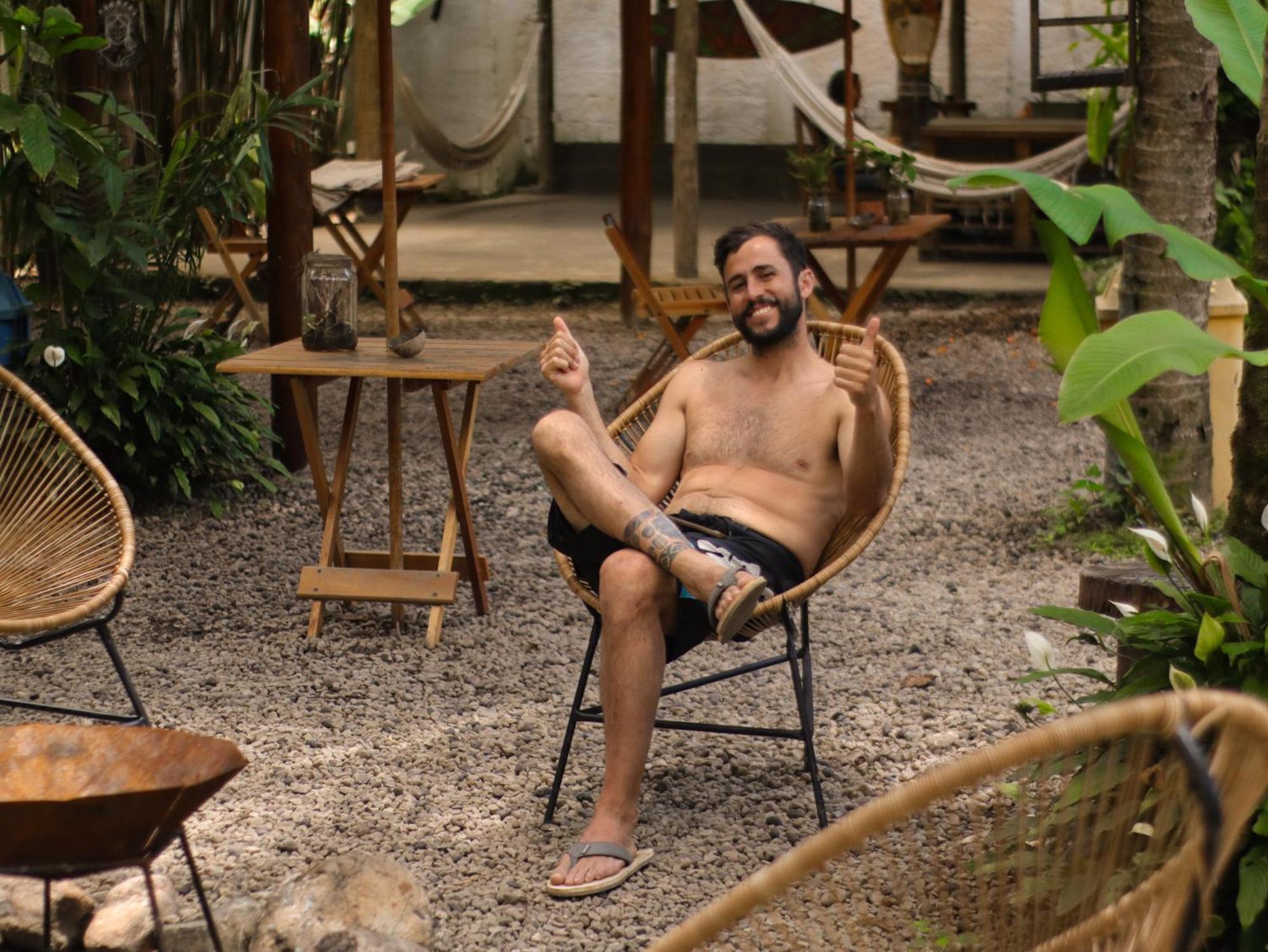Hostel Marthi Itamambuca ウバトゥバ エクステリア 写真